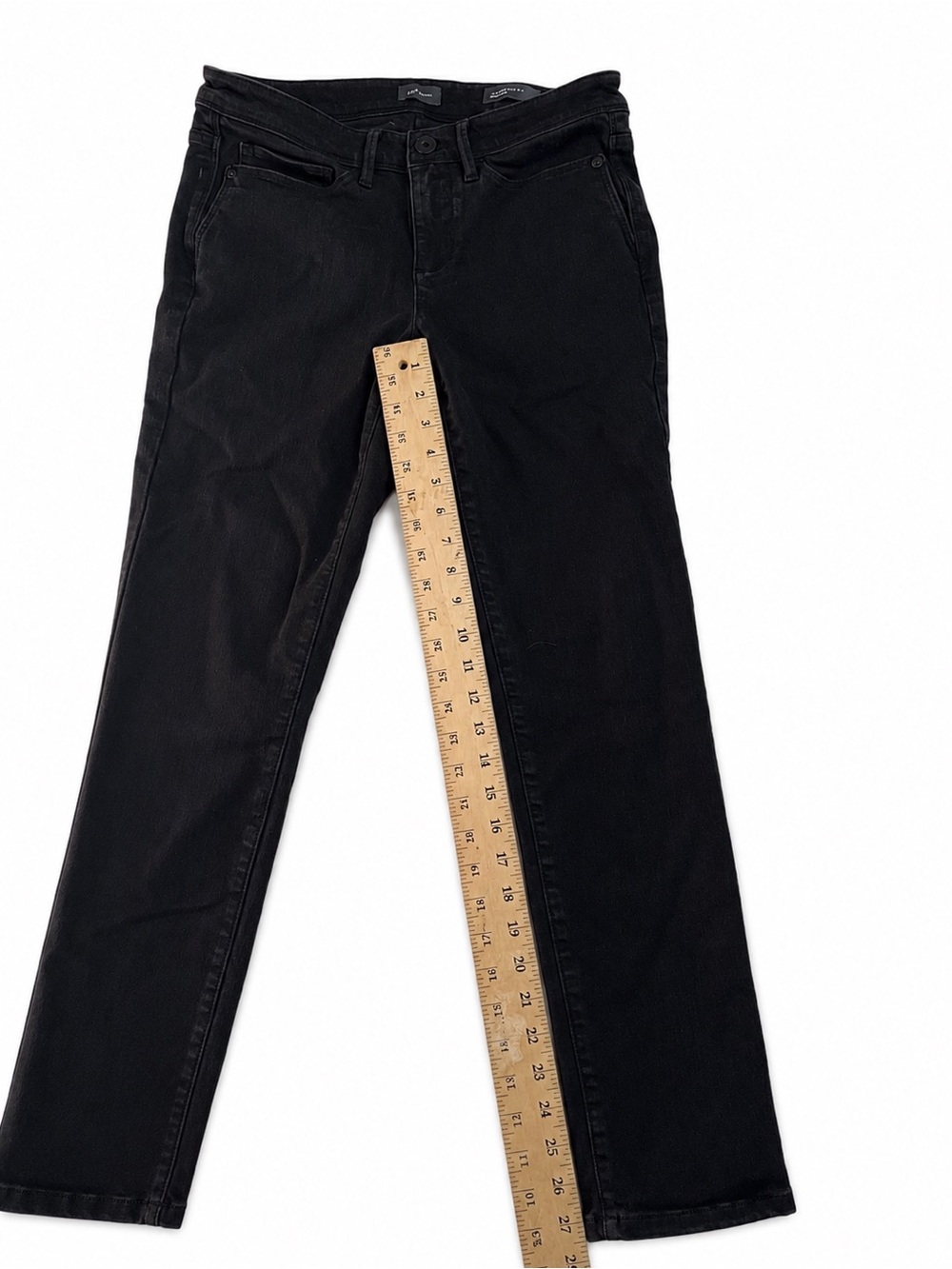 Women’s J Jill Black Straight-Leg Jeans - Classic Everyday Style size 4 - Picture 3 of 7